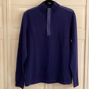 BOSS Regular Fit Half Zip Sweater